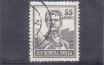 Stamps Romania -  albañil 