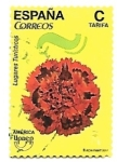 Stamps Spain -  Clavel 