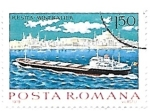 Stamps Romania -  Buque mineralero