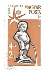Stamps Hungary -  Bruselas 