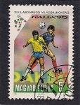 Stamps Hungary -  Italia 90