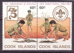 Stamps Oceania - Cook Islands -  75 aniversario