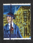 Stamps Japan -  The 20th Century (5a serie), Aparición de cafés para reuniones sociales