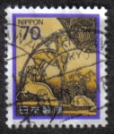 Stamps Japan -  Fauna, Flora y Patrimonio Cultural