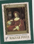 Stamps Hungary -  Pinturas