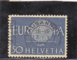 Stamps Switzerland -  Europa CEPT