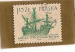 Stamps Poland -  Barco