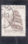 Stamps Poland -  carabela 