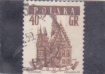 Stamps Poland -  catedral de Wroczaw