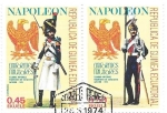Stamps Equatorial Guinea -  uniformes napoleonicos
