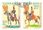 Stamps : Africa : Equatorial_Guinea :  uniformes napoleonicos