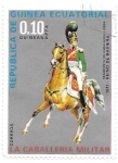 Stamps : Africa : Equatorial_Guinea :  caballería militar