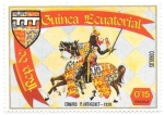 Sellos de Africa - Guinea Ecuatorial -  caballería medieval