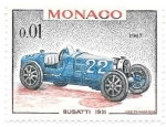 Stamps Monaco -  coches de carreras