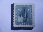 Stamps Canada -  Edificios del Parlamento - 14 Congreso de la U.P.U. 1957.
