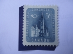 Sellos de America - Canad� -  Edificios del Parlamento - 14 Congreso de la U.P.U. 1957.