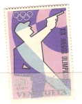 Stamps Venezuela -  J.O. tiro