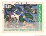Stamps Venezuela -  festival del niño RESERVADO