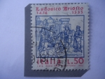 Stamps Italy -  Ludovico Arioto (1474-1533) Poeta Italiano.