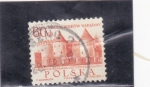 Stamps Poland -  Barbican, castillo de Githic-Renacimiento