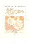 Stamps : America : Nicaragua :  senecio RESERVADO