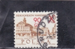 Stamps Poland -  Antiguo Ayuntamiento, 18o Cent.