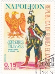 Stamps Equatorial Guinea -  NAPOLEON- coronel general de Husares 
