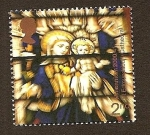 Stamps United Kingdom -  Millenium - Vidriera - Catedral de St. Edmundsbury