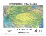 Stamps France -  pintura