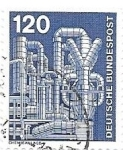 Stamps Germany -  INDUSTRIA ALEMANA
