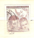 Stamps Chile -  alfabetización