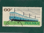 Sellos de Europa - Polonia -  Tren