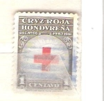 Sellos de America - Honduras -  Cruz Roja RESERVADDO