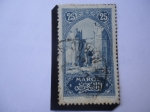 Stamps Morocco -  Rabat - Parte de Chella - Mecrópolis de Chellah, Puerta de entrada