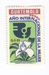 Sellos de America - Guatemala -  Año internacional de la mujer