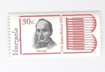 Stamps Venezuela -  Bicentenario de Simon Bolivar. Pedro Gual