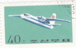 Stamps North Korea -  AVIÓN