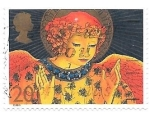 Stamps United Kingdom -  angel