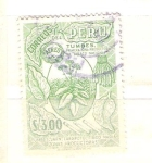 Stamps Peru -  tabaco RESERVADO