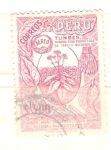 Stamps Peru -  tabaco RESERVADO