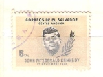 Sellos del Mundo : America : El_Salvador : Kennedy RESERVADO