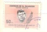 Stamps El Salvador -  Kennedy RESERVADO