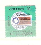 Stamps El Salvador -  seguros RESERVADO