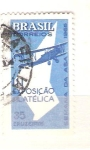 Stamps Brazil -  exposición filatelica