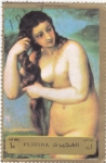 Stamps United Arab Emirates -  pintura desnudos 