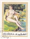 Stamps United Arab Emirates -  pintura desnudos 