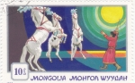 Stamps Mongolia -  Caballo de doma