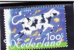 Stamps Netherlands -  ilustración vaca 