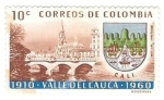 Stamps : America : Colombia :  Valle del Cauca