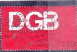 Stamps Germany -  50 aniversario DGB